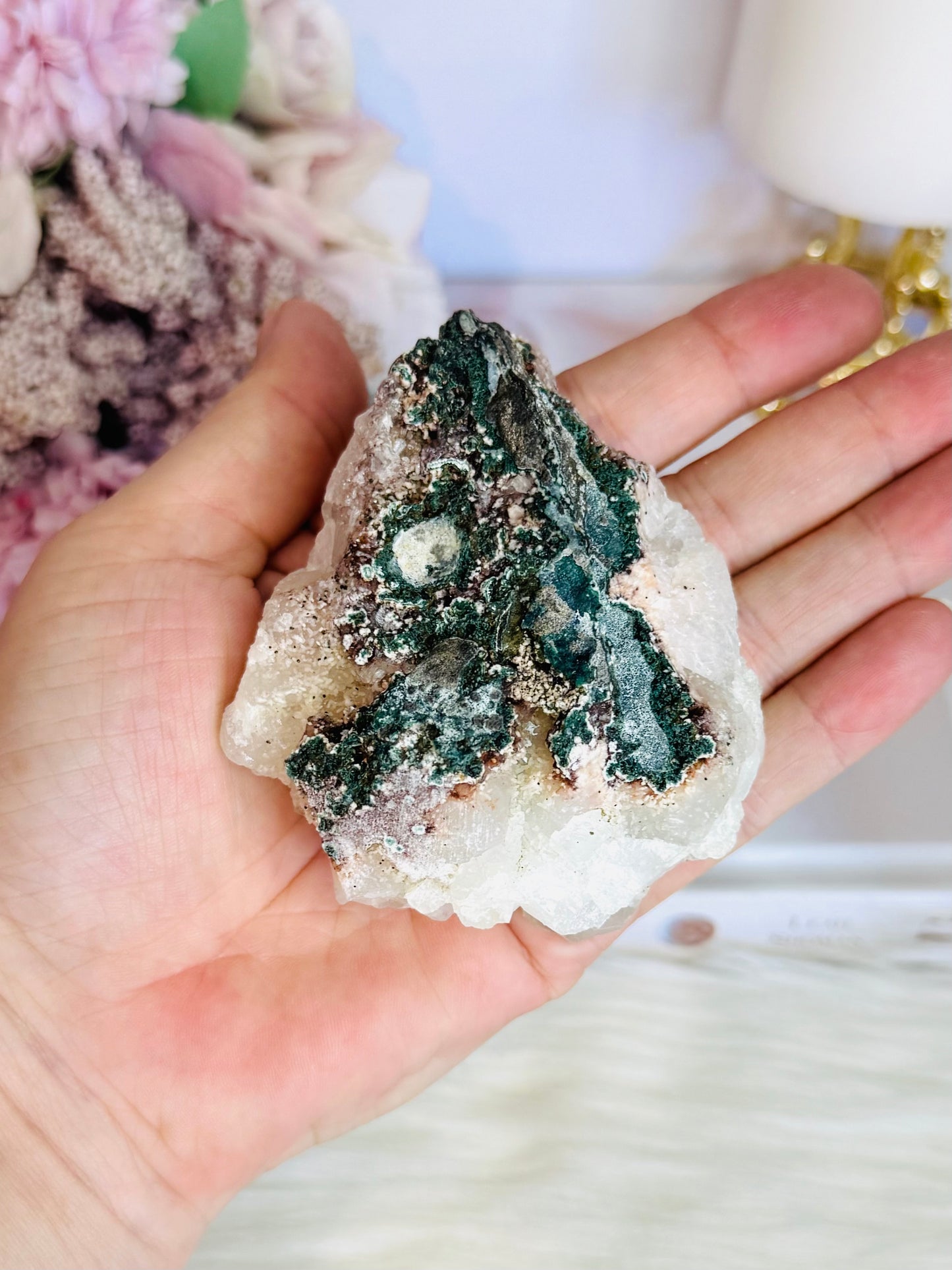 Natural Apophyllite Cluster 8cm