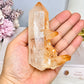 Natural Tangerine Quartz Point 10.5cm