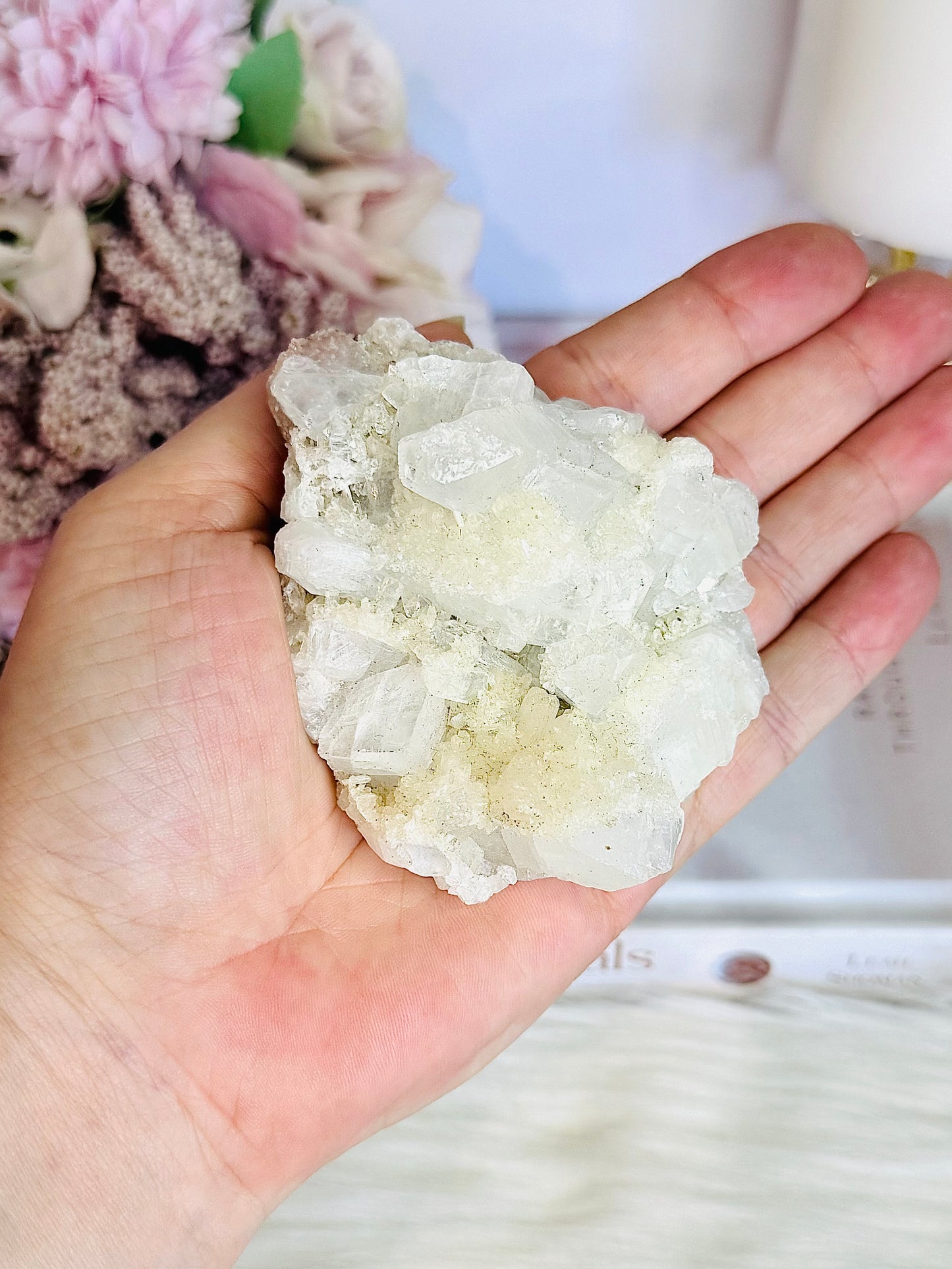 Natural Apophyllite Cluster 8cm