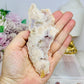 Natural Pink Amethyst Druzy Slab 12.5cm