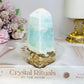 Caribbean Calcite Chunky Tower | Obelisk 9.5cm 280g