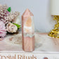Pink Opal Tower 9cm