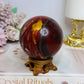 Mookaite Jasper Large Sphere on Stand 393g