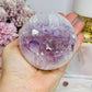 Large Druzy Amethyst Sphere on Stand 618g