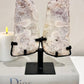 Huge Chunky High Grade Pink Amethyst Angel Wings 1.92KG 25cm with Stunning Crystallisation