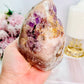 Absolutely FABULOUS 807gram Pink Amethyst X Amethyst High Grade Druzy Freeform From Brazil