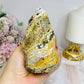 Ocean Jasper Carved Flame 12cm 595g