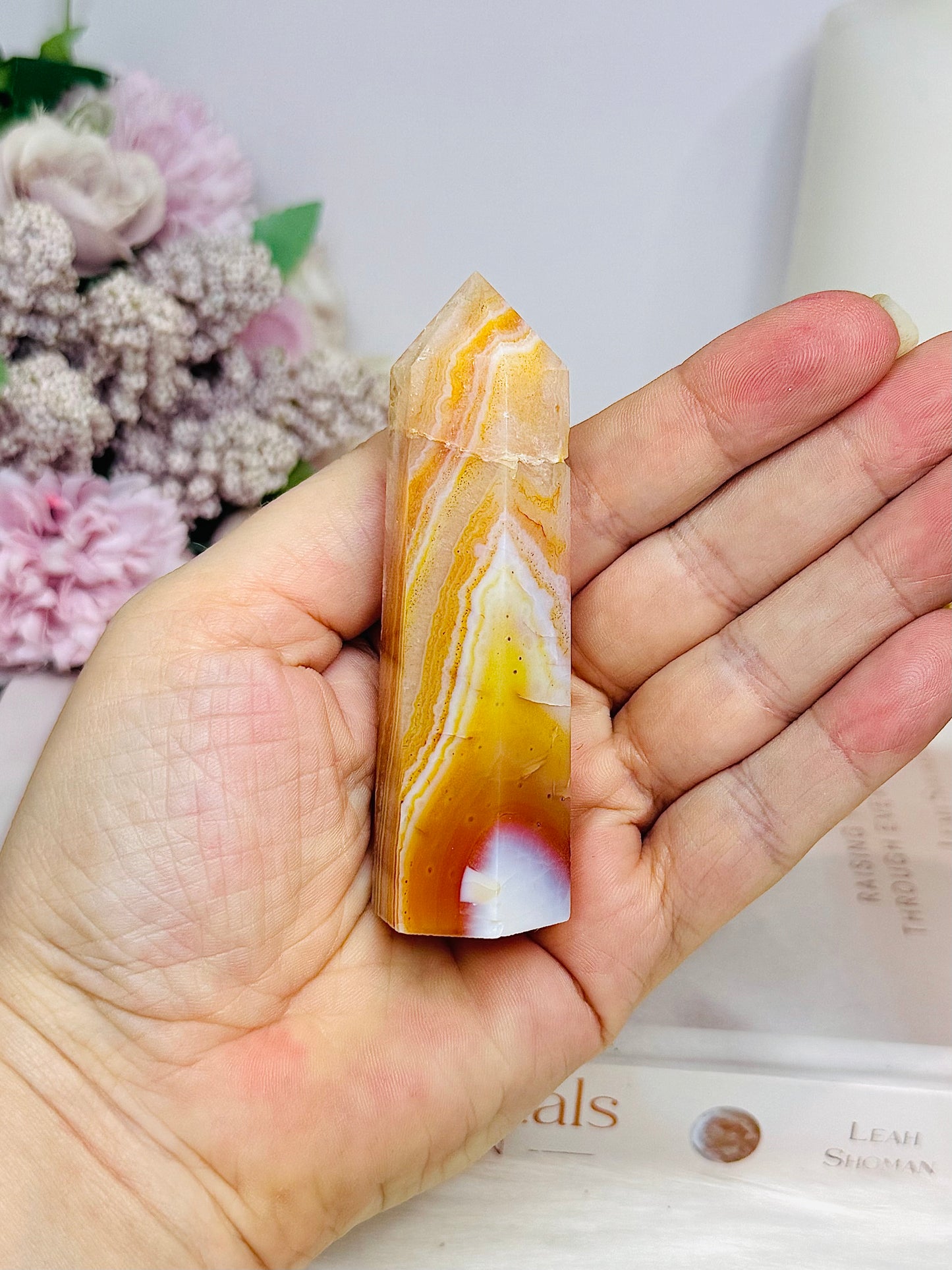 Carnelian Tower 8.5cm