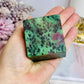 Ruby In Zoisite Carved Cube 383g