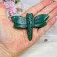 Green Aventurine Carved Dragonfly 6.5cm
