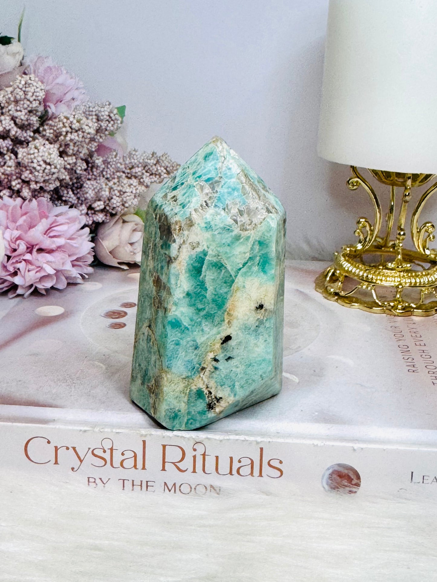 Chunky Amazonite Tower 9cm 240g