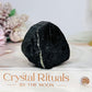 Natural Black Tourmaline Rough 162g