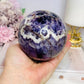 Large Chevron | Dream Amethyst Sphere on Stand 830g
