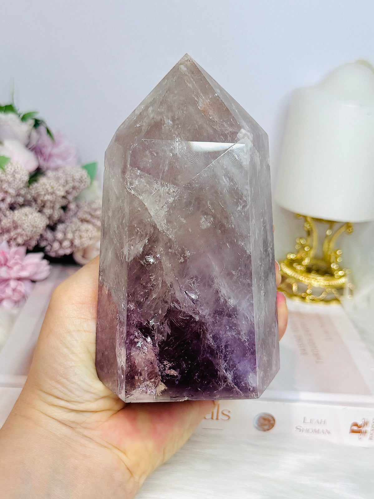Large Chunky Phantom Amethyst Tower 13.5cm 797g
