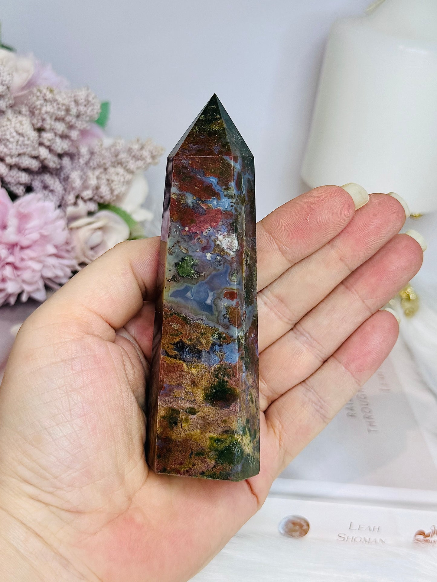 Ocean Jasper Tower 11.5cm