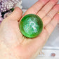 High Grade Green Fluorite Sphere Full of Rainbows On Stand 5cm