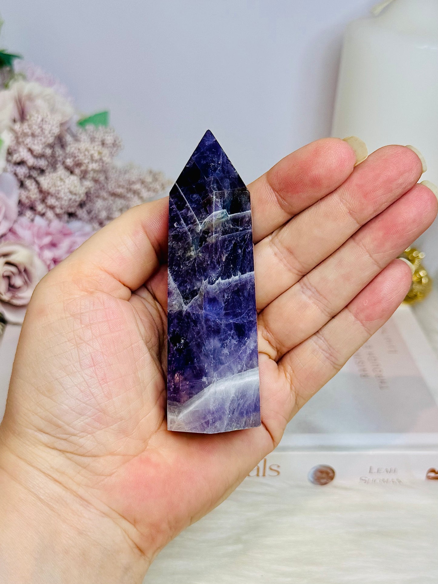Chevron | Dream Amethyst Tower 9cm