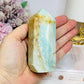 Chunky Sky Blue Quartz Tower 10cm 257g