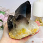 Large Smokey Quartz Cluster Freeform 1.3KG 13cm