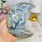 Large Druzy Agate Moon 13.5cm