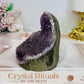 Base Cut Amethyst Cluster 350g 9cm