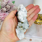 Natural Calcite Specimen with Pyrite & Black Tourmaline Inclusions 11.5cm 252g