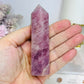 Lavender Rose Quartz Tower 10cm
