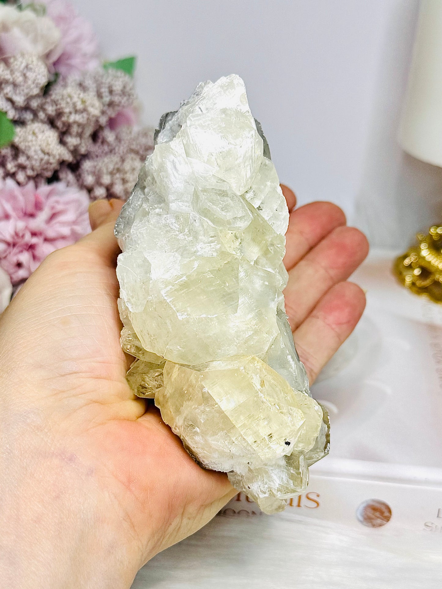 Natural Calcite Specimen (UV Reactive) 12cm 475g