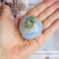 Blue Lace Agate Druzy Sphere On Stand 4.5cm