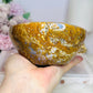 Large Orbicular Ocean Jasper Chunky Bowl 11.5cm 986g