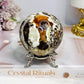 Large Money Agate Sphere on Stand 399g