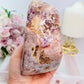 Absolutely FABULOUS Large High Grade 965Gram Pink Amethyst X Amethyst Freeform From Brazil