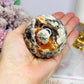 Large Money Agate Sphere on Stand 7cm