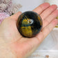 Tigers Eye Sphere with Blue Flash 197g