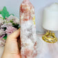 High Grade Druzy Pink Amethyst Tower 16.5cm 546g