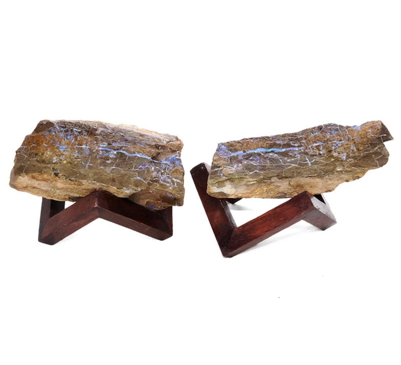 Natural Opal Boulder Roughs Pair 2 Pieces 5.6KG