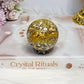Leopard Skin Jasper Sphere on Stand 162g