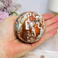 Large Money Agate Sphere on Stand 320g