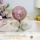 Phosphosiderite Sphere On Stand 187g