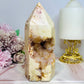 Large Druzy Pink Amethyst Tower 639g