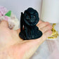 Black Tourmaline Carved Grim Reaper