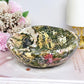 Large Orbicular Ocean Jasper Druzy Crystal Bowl 1.18KG 16cm