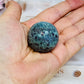 Ruby Fuchsite Sphere (UV Reactive) On Stand 86g