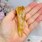Citrine Point 9cm (Heat Treated)