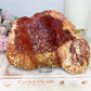 Large High Grade Ocean Jasper Druzy Slab On Stand 19cm 913g