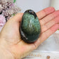 Moss Agate Egg On Stand 7cm