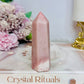 Pink Opal Tower 9cm