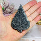 Jasper Carved Leaf 8cm
