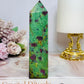 Ruby In Fuchsite Tower 12.5cm UV Reactive