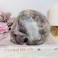 Huge 1.59KG Pastel Fluorite Carved Skull